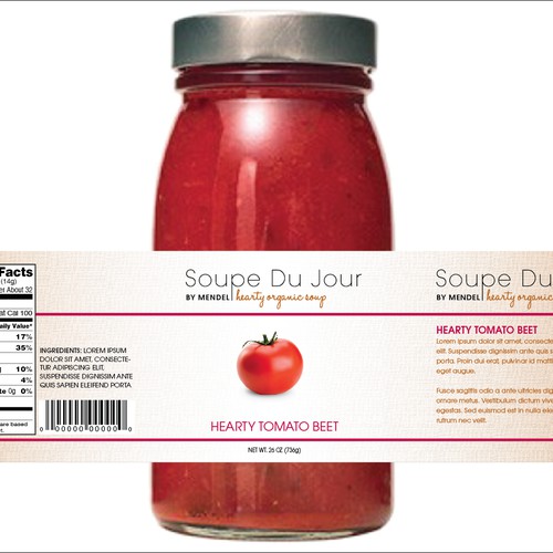 Soupe Du Jour Packaging