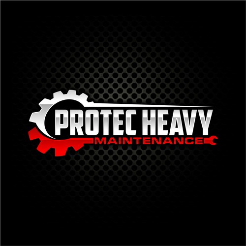 Protec Heavy Maintenance logo design