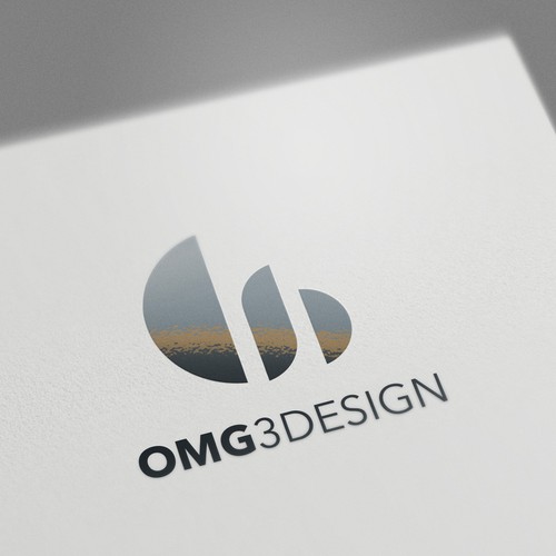 Logo concept for OMG 3D design 