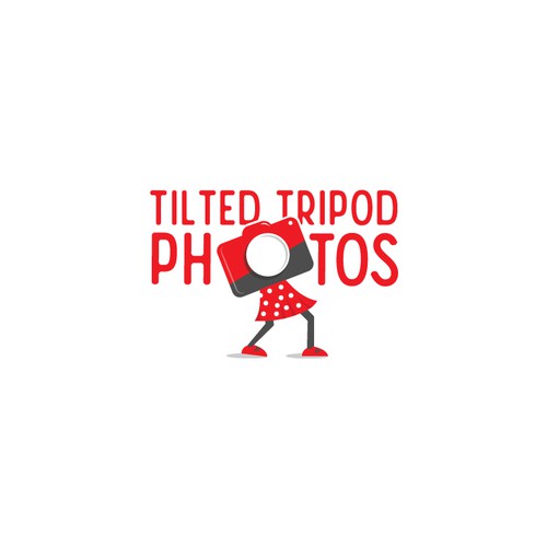 Tilted tripod photos