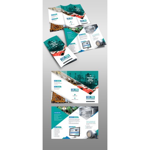 Trifold Brochure for Corrosion Protection Company