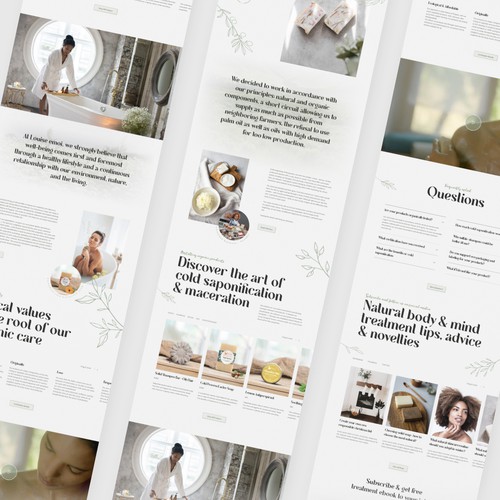 Home Page Design Concept