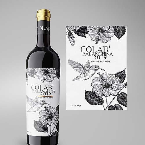 Wine Label Concept 