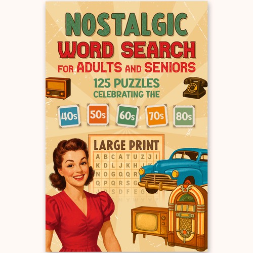 Nostalgic Word Search Puzzles