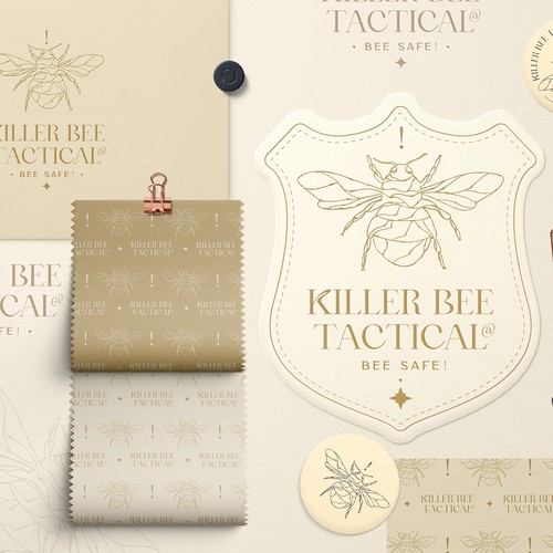 Killer Bee Tactical Logo Design