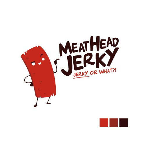 Mascot Design for Meathead Jerky