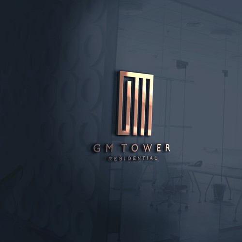 logo for apartment and commercial