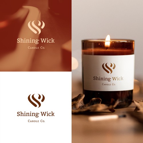 Logo for a scented candle product line.