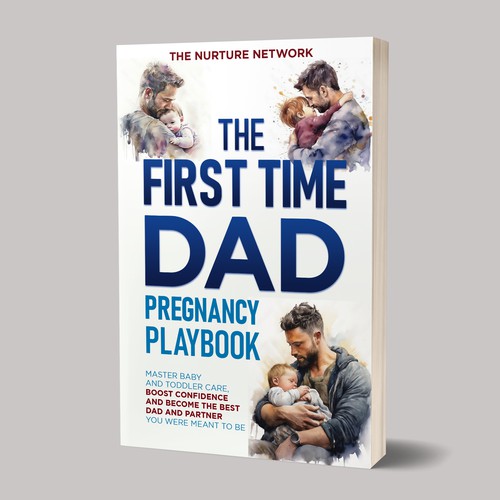 Outside the box cover for a First Time Dad ebook