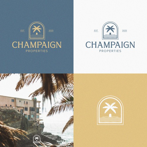 Logo for champaign properties 