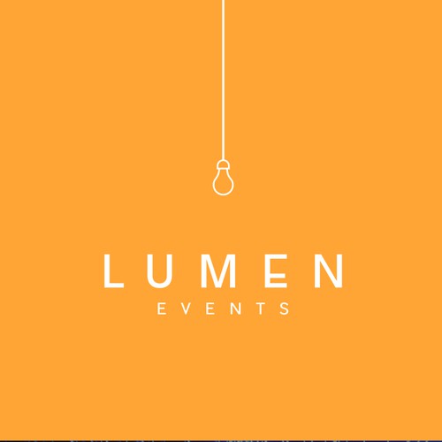 Design a logo full of light for Lumen Events