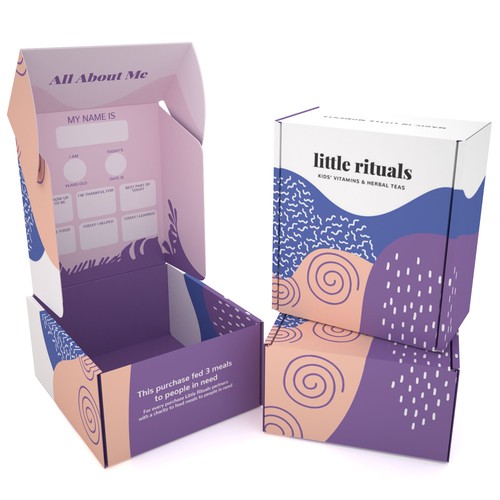 PRODUCT PACKAGING FOR LITTLE RITUALS