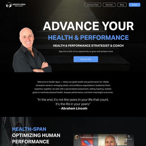 Health-Span Health & Performance Consulting Design