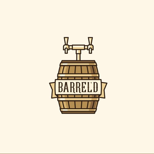 Logo concept for Barrel'd