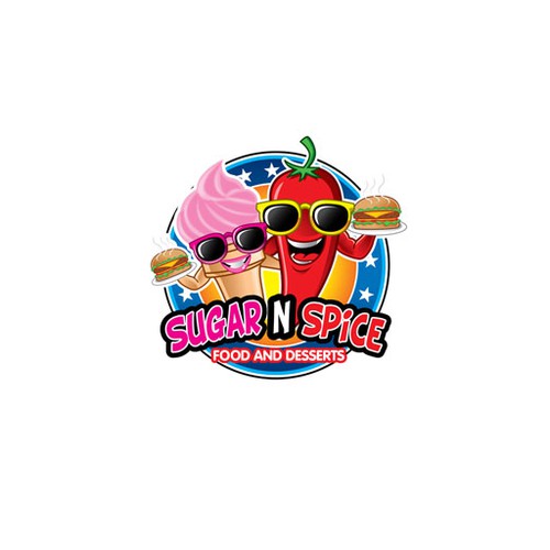 Create the next iconic brand for a restaurant/take away called Sugar n Spice