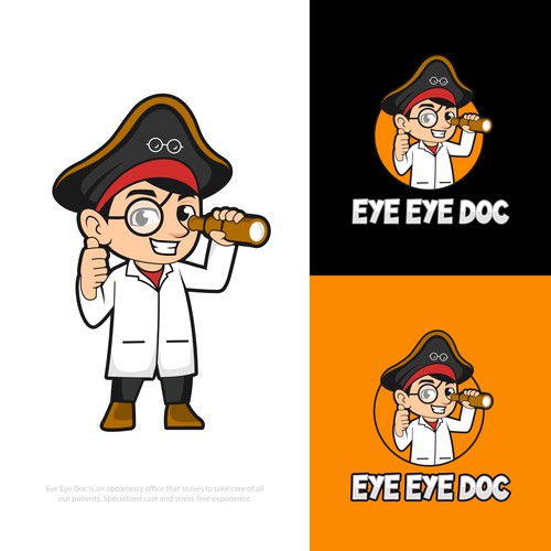 Logo design concept for Eye Eye Doc