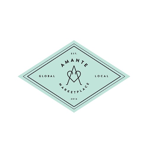 Design for Amante Marketplace logo