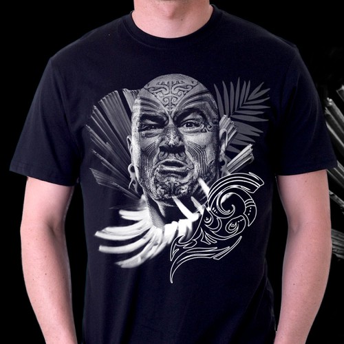 Joe Rogan x Maori Warrior Tee Shirt