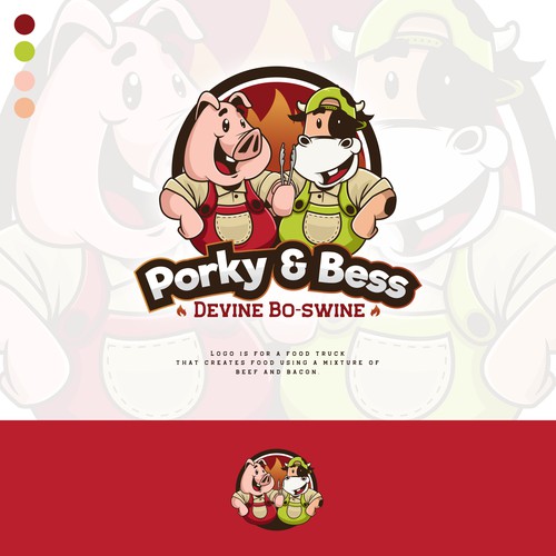 Porky and Bess Logo