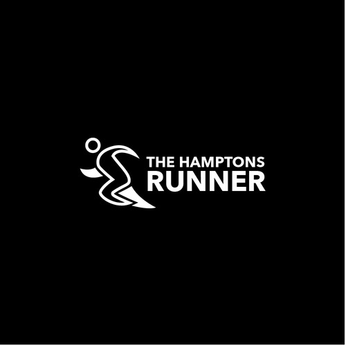 Eye catching logo for The Hampton Runner