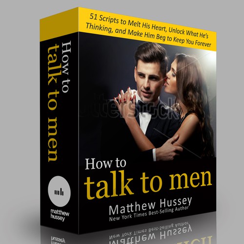 Create an ebook cover for a dating guide for women