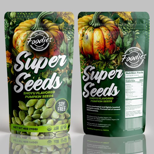 Super Seeds - Shoyu Flavored Pumpkin Seeds