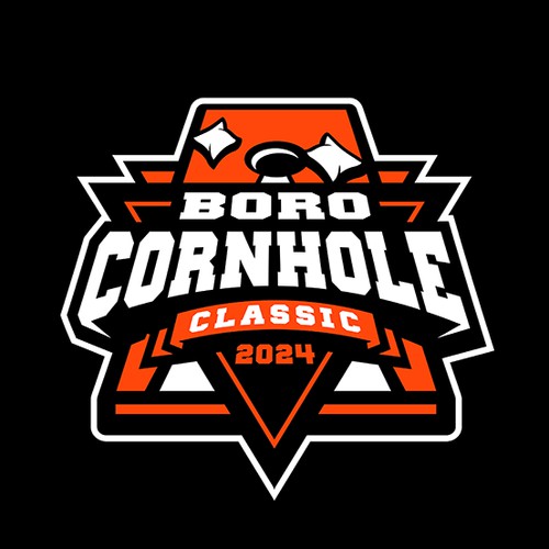 Logo for cornhole tournament