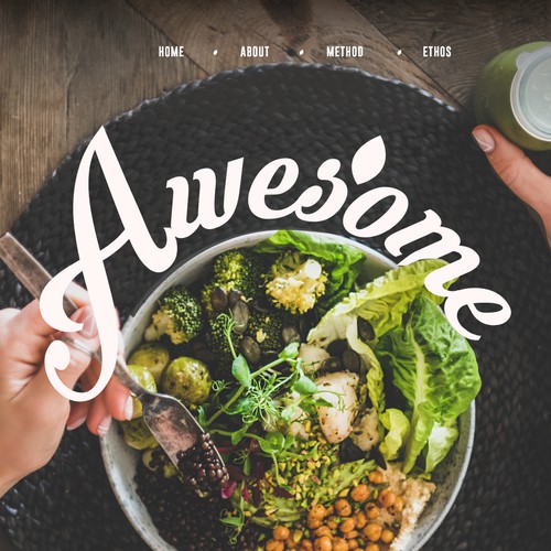 Website design for the very good food company