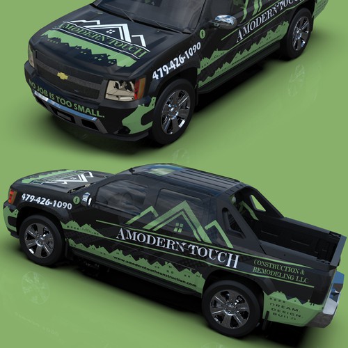 Car wrap - construction company