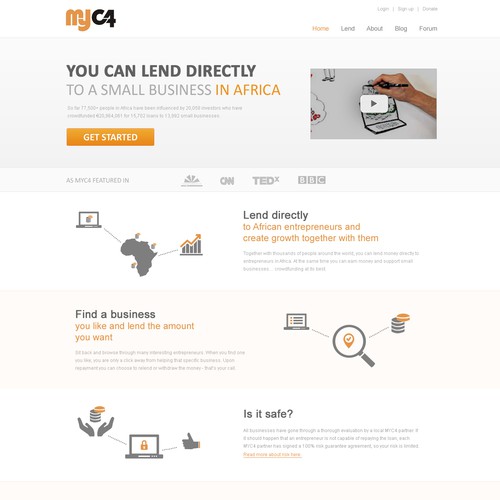 Landing Page