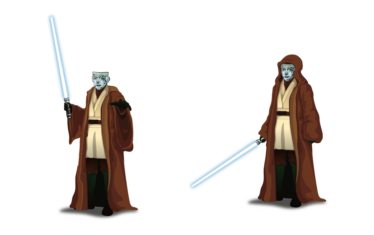 NETWISE CHARACTER AS A STAR WARS JEDI
