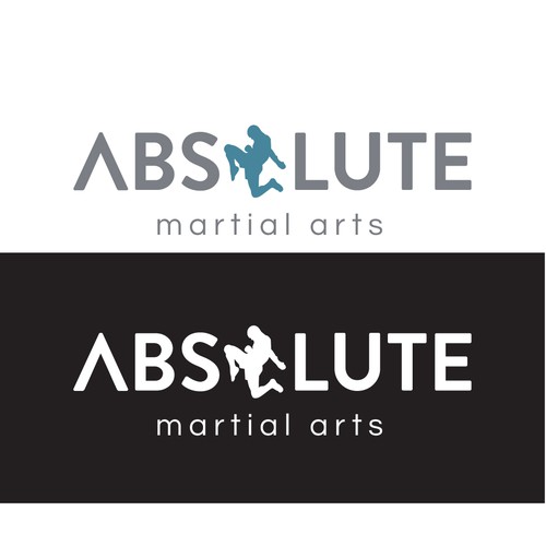 logo concept for absolute martial arts