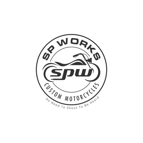 Logo design for custom motorcycle making company