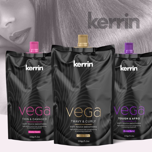 Specialised hair product packaging
