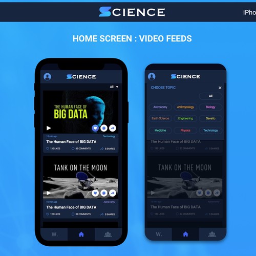 Science App Design