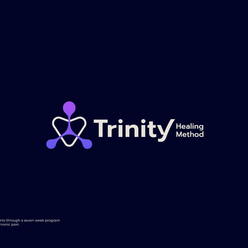 Trinity Healing Method logo concept