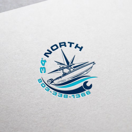 Boat repair Business logo