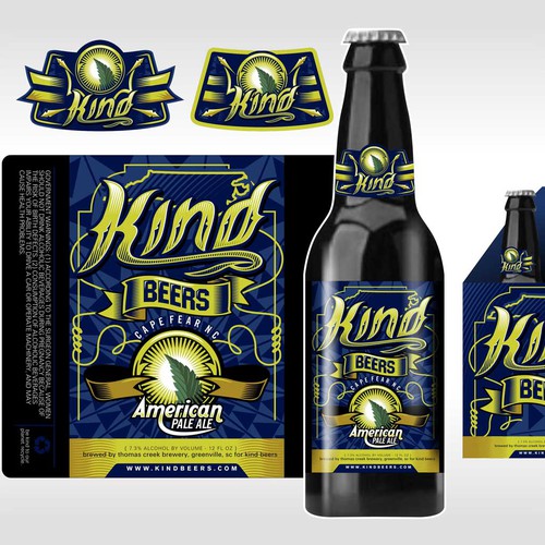 New packaging or label design wanted for Kind Beers American Pale Ale