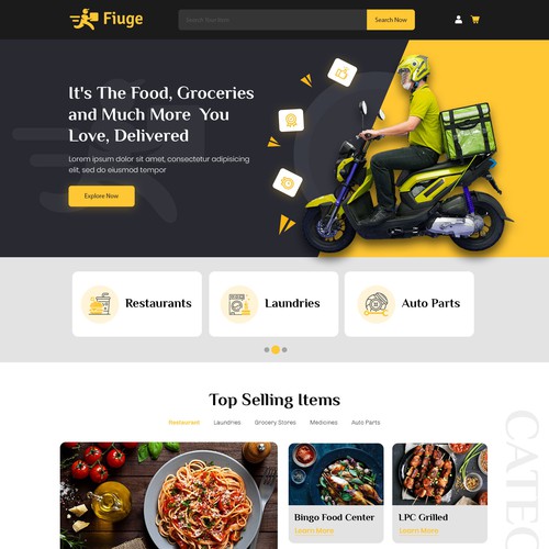 Fiuge Website Design