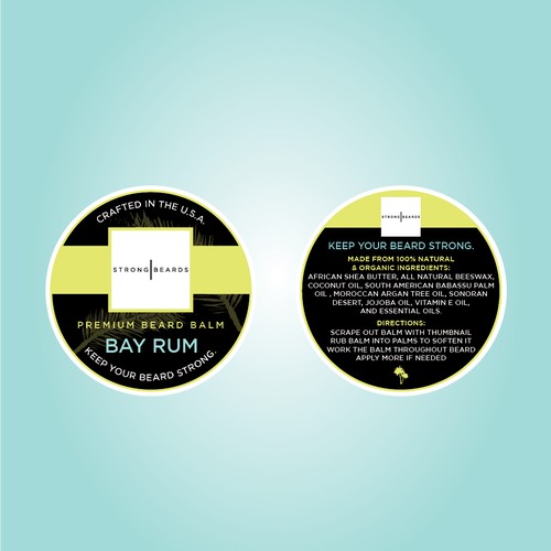 Beard Balm Logo Concept