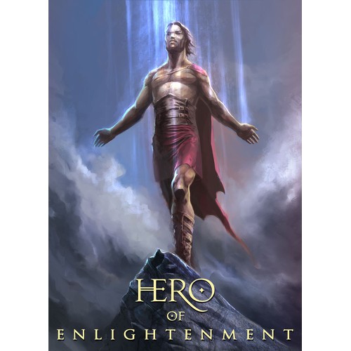 Powerful Illustration for "HERO OF ENLIGHTENMENT"