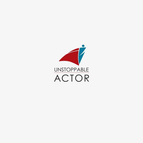 Logo for Unstoppable Actorthat (digital coaching classes for actors). 