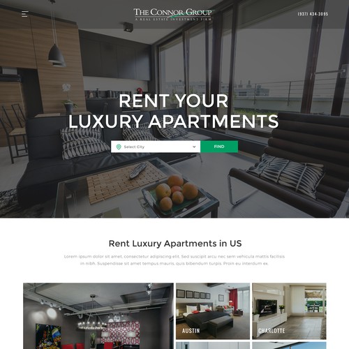 Real Estate, Rental, Luxury apartments