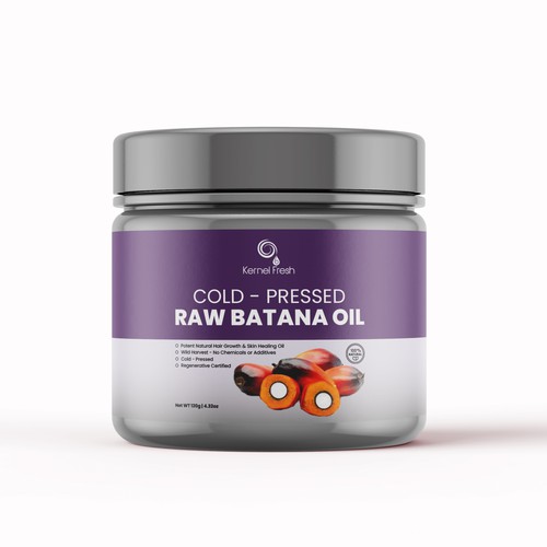 Batana  Oil Label Design