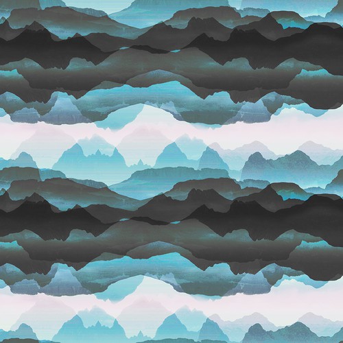 Misty mountains