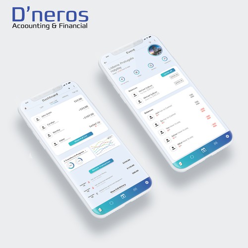 D'NEROS APP UI