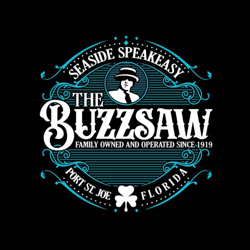 vintage logo of the Buzzsaw