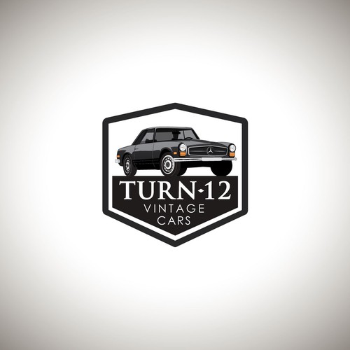 A Vintage Classic Car Company Logo