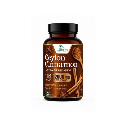 Vitamins Label Design