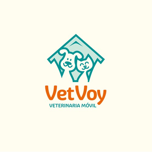 Modern and friendly logo for vet health care